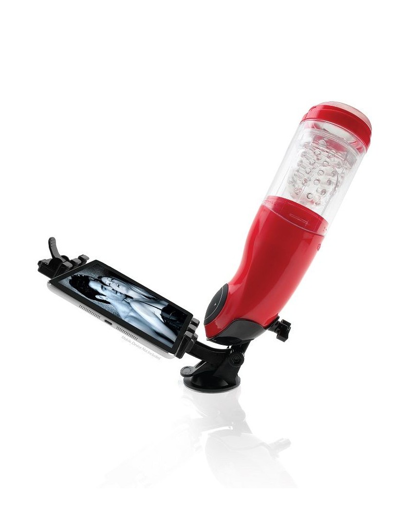 EXTREME TOYZ - PDX MEGA BATOR USB MASTURBATORE MASCHIO BOCCA ROSSO