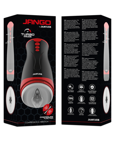 JAMYJOB - MASTURBATORE A COMPRESSIONE E VIBRAZIONE JANGO