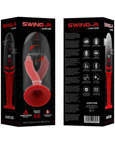 JAMYJOB - EFFETTO RISCALDANTE SWING-R, SWING TECH E MASTURBATORE VIBRANTE