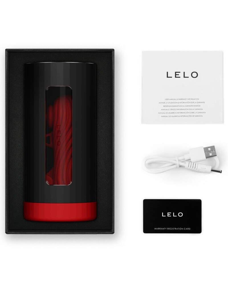 LELO - MASTURBATORE MASCHILE F1S V3 ROSSO XL