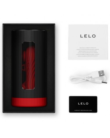 LELO - MASTURBATORE MASCHILE F1S V3 ROSSO XL