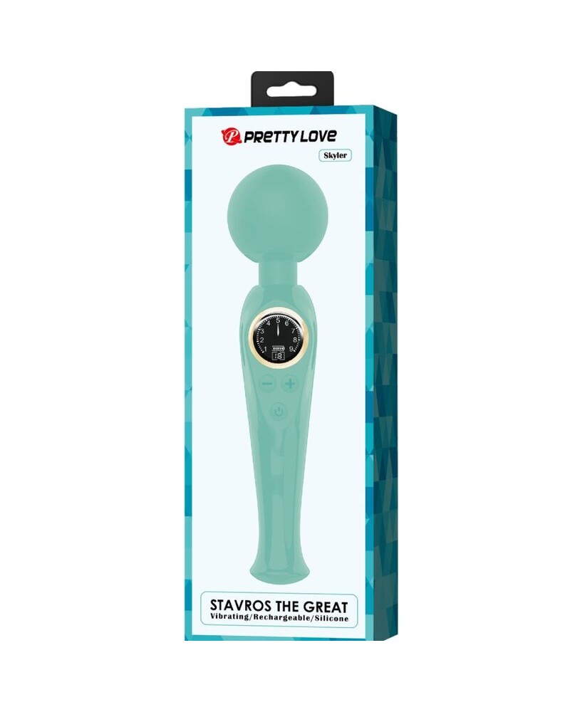 PRETTY LOVE - VIBRATORE A BACCHETTA VERDE SKYLER