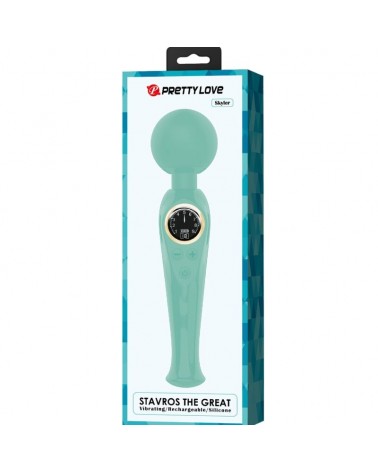 PRETTY LOVE - VIBRATORE A BACCHETTA VERDE SKYLER