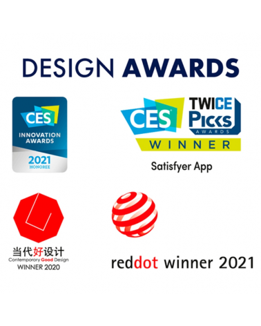 SATISFYER - VIBRATORE DOUBLE FUN PARTNER NERO