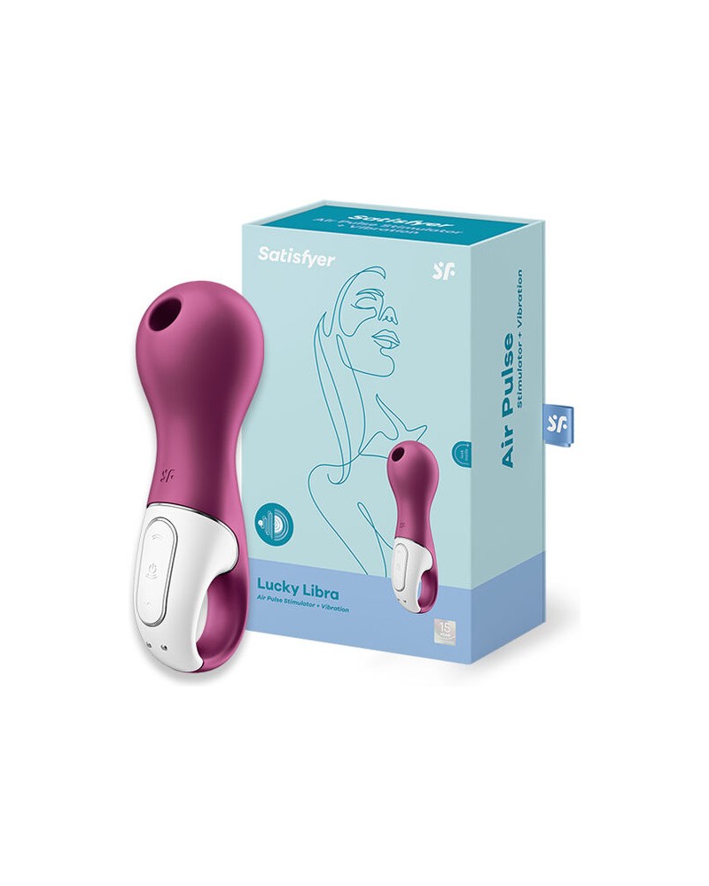SATISFYER - STIMOLATORE E VIBRATORE LUCKY LIBRA