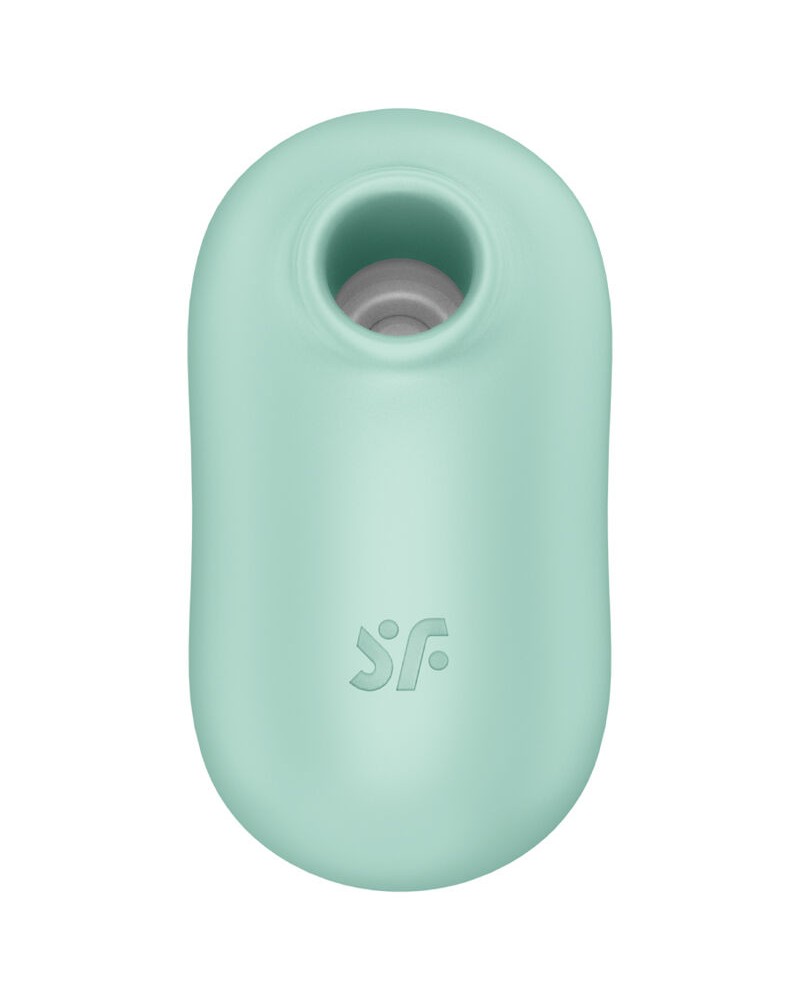 SATISFYER - PRO TO GO 2 DOPPIO STIMOLATORE E VIBRATORE VERDE