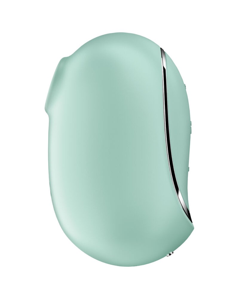 SATISFYER - PRO TO GO 2 DOPPIO STIMOLATORE E VIBRATORE VERDE