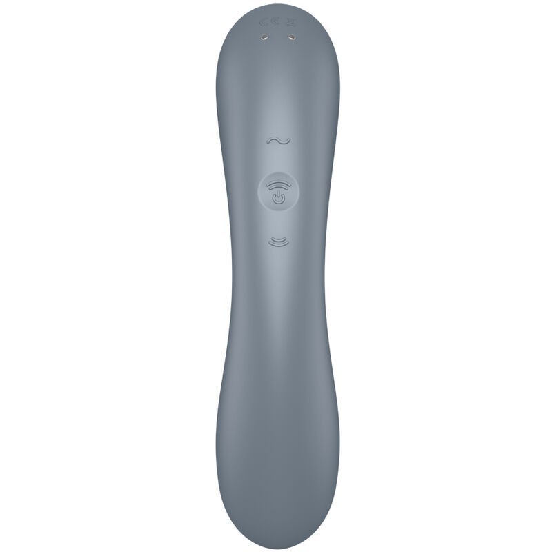 SATISFYER - CURVE TRINITY 1 AIR PULSE VIBRAZIONE GRIGIO