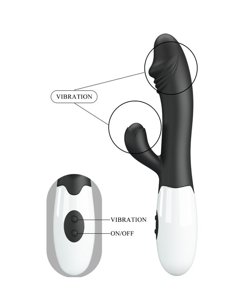 PRETTY LOVE - VIBRATORE SNAPPY G-SPOT NERO
