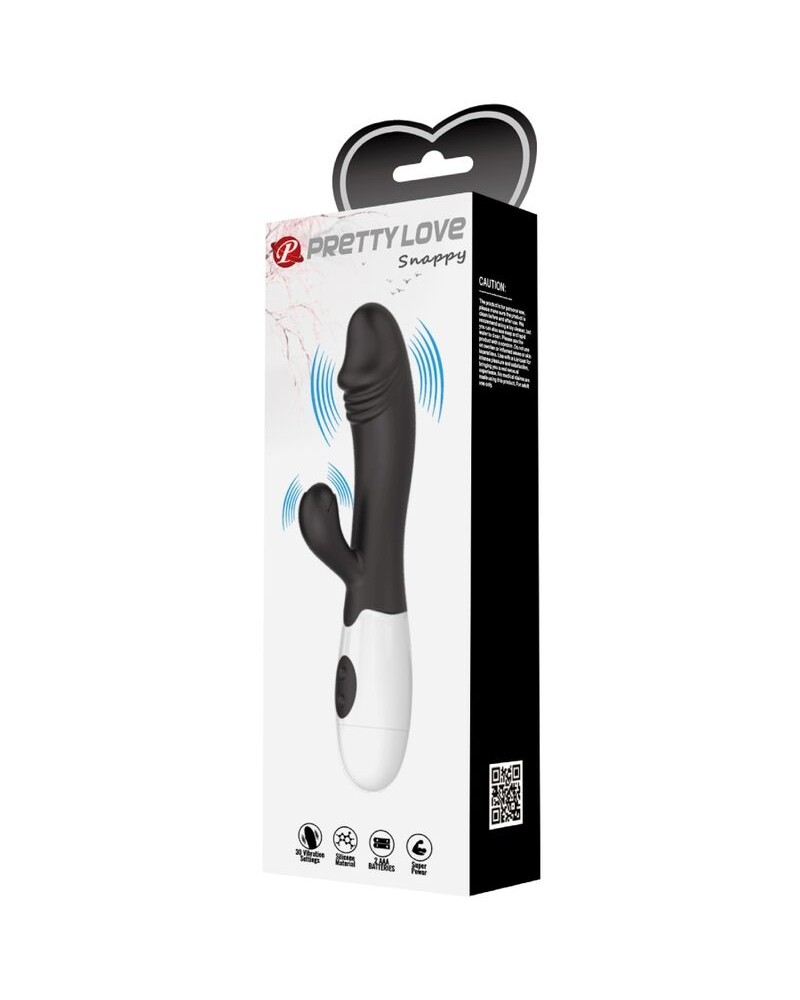PRETTY LOVE - VIBRATORE SNAPPY G-SPOT NERO