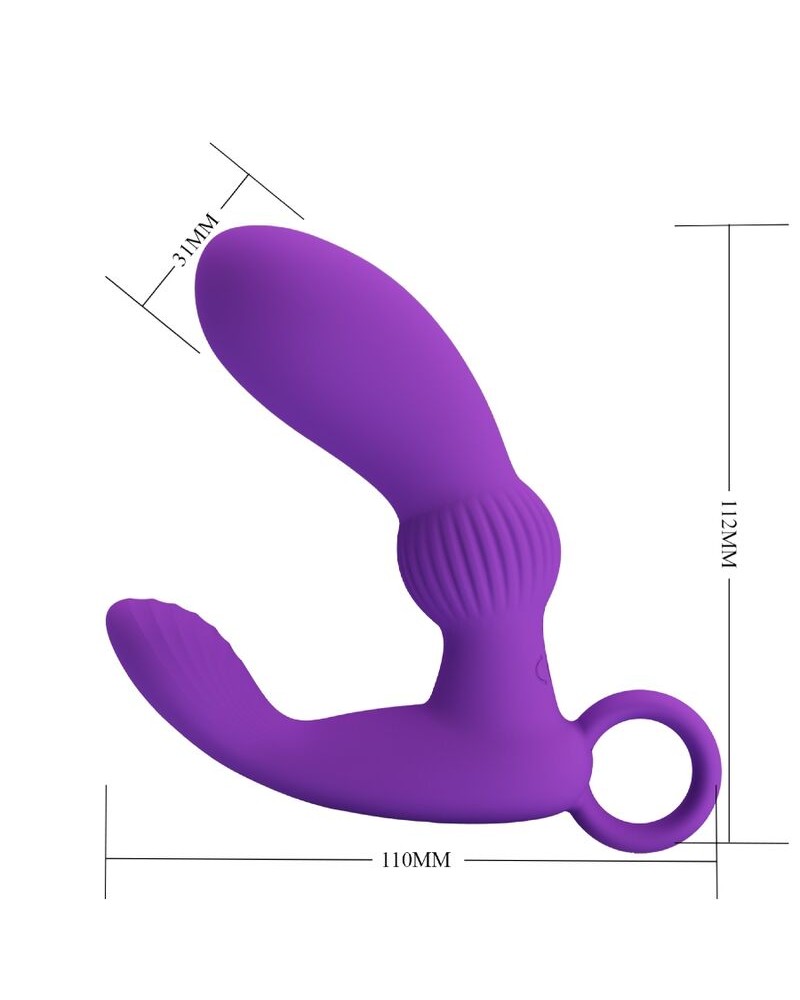 PRETTY LOVE - CAYLA VIBRATORE ANALE MASSAGGIATORE LILA