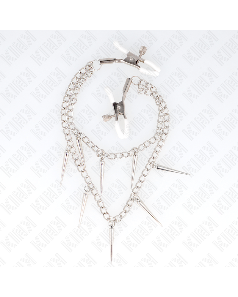 KINK - PINZE PER CAPEzzoli CON CATENE A SPUNTE 30 CM
