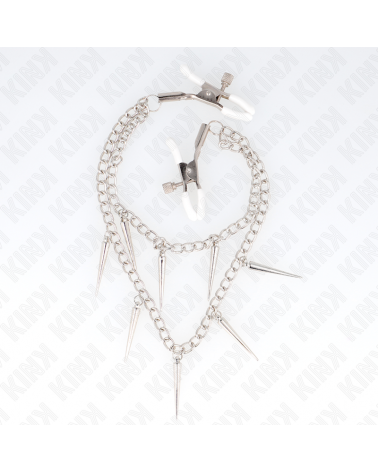 KINK - PINZE PER CAPEzzoli CON CATENE A SPUNTE 30 CM
