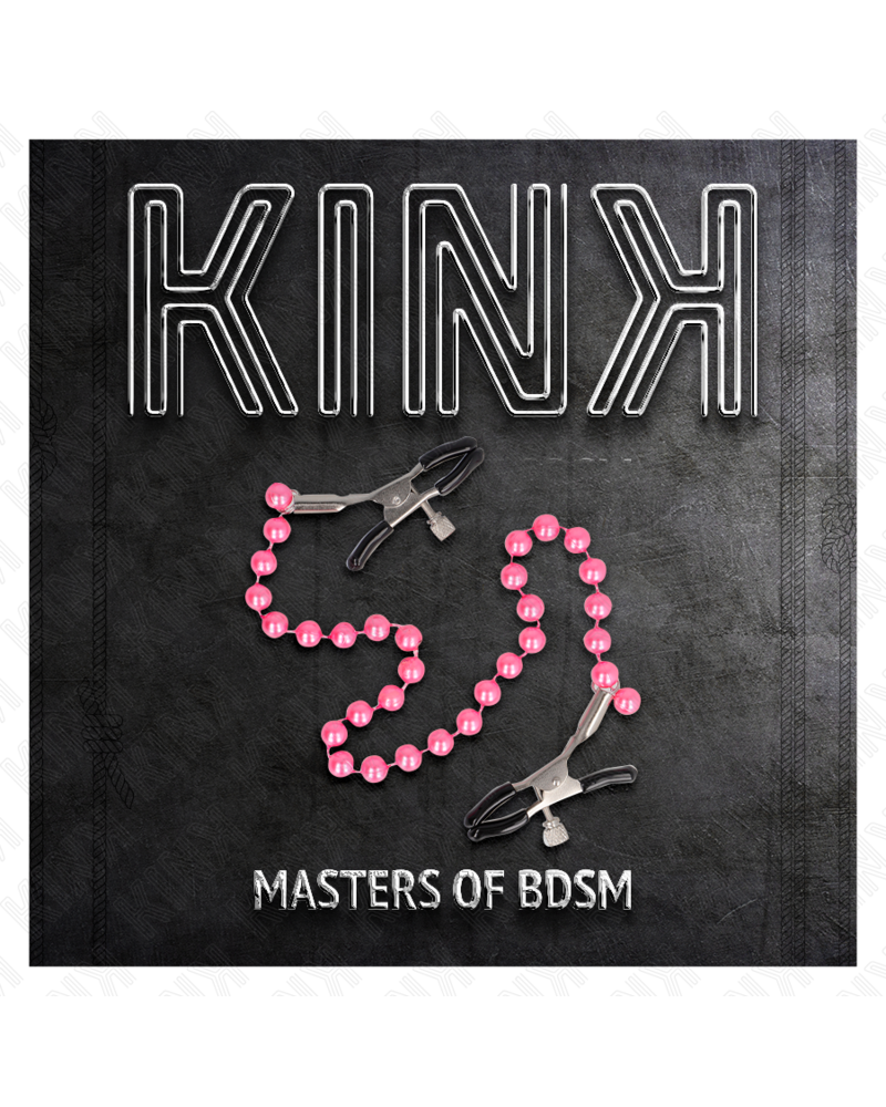 KINK - MORSETTI PER CAPEZZOLI A CATENA VIOLA 30 CM