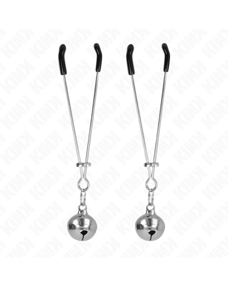 KINK - PINZE PER CAPEZZOLI A CAMPANA SOTTILE ARGENTO 7 CM