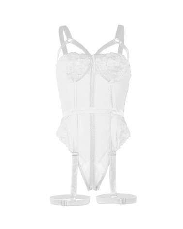 SUBBLIME - ORSACCHIOTTO CON DETTAGLIO REGGERIZZATO SUL PETTO BIANCO L/XL