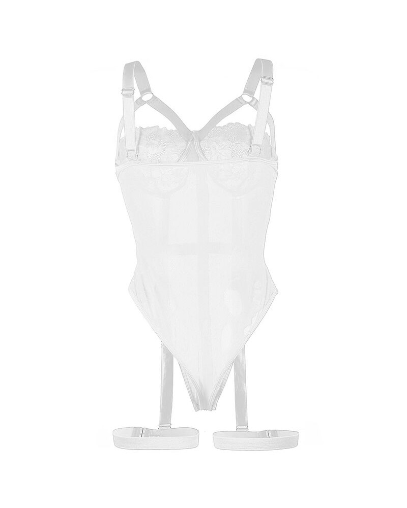 SUBBLIME - ORSACCHIOTTO CON DETTAGLIO REGGERIZZATO SUL PETTO BIANCO L/XL