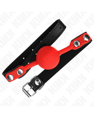 KINK - PALLA IN SILICONE ROSSA 4 CM GAG 60 x 2 CM