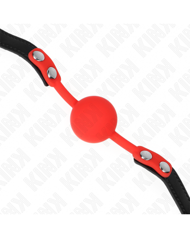 KINK - PALLA IN SILICONE ROSSA 4 CM GAG 60 x 2 CM