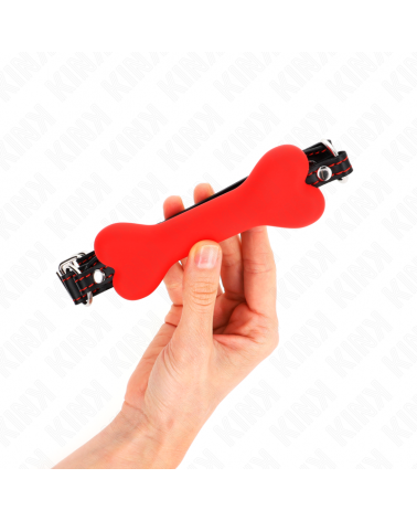 KINK - OSSO ROSSO 12 CM BAVAGLIO 63 x 2 CM