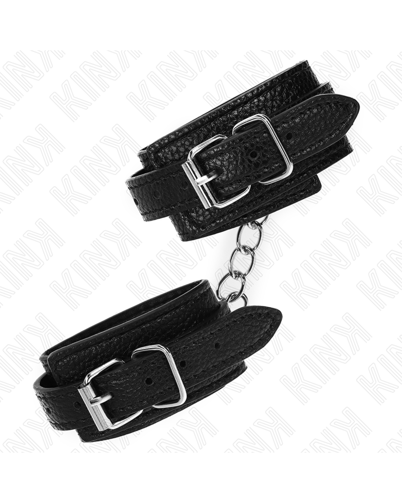 KINK - RESISTENZA DA POLSO CON MOTIVO SERPENTE NERO REGOLABILE 20-28 CM X 5,4 CM