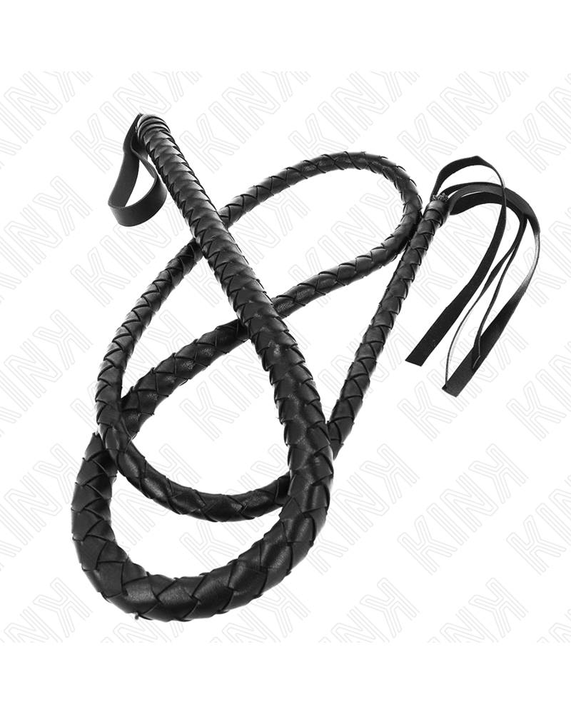 KINK - FRUSTA SERPENTE LUNGA NERA 210 CM