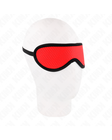 KINK - BENDA A TEXTURE A SCALA CON BORDO RICOPERTO ROSSO 20 x 7 CM