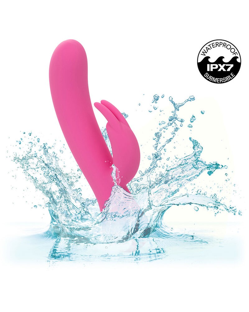 CALEXOTICS - FIRST TIME VIBRATORE CONIGLIO RICARICABILE ROSA