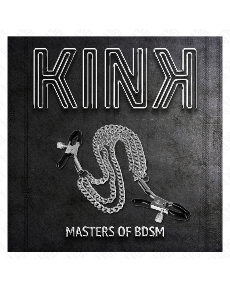 KINK - PINZE PER CAPEzzoli CON 3 CATENE ARGENTO 20/23/28 CM