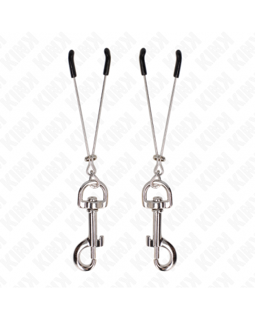 KINK - PINZA PER CAPEzzoli A GANCIO SOTTILE ARGENTO 7 CM 2