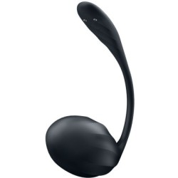 SATISFYER - RIBBED PETAL STIMOLATORE PUNTO G TELECOMANDO NERO APP GRATUITA 2