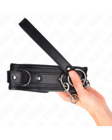 KINK - COLLARE MODELLO BASE CON GUINZAGLIO 65 CM MODELLO 1 53 X 6 CM