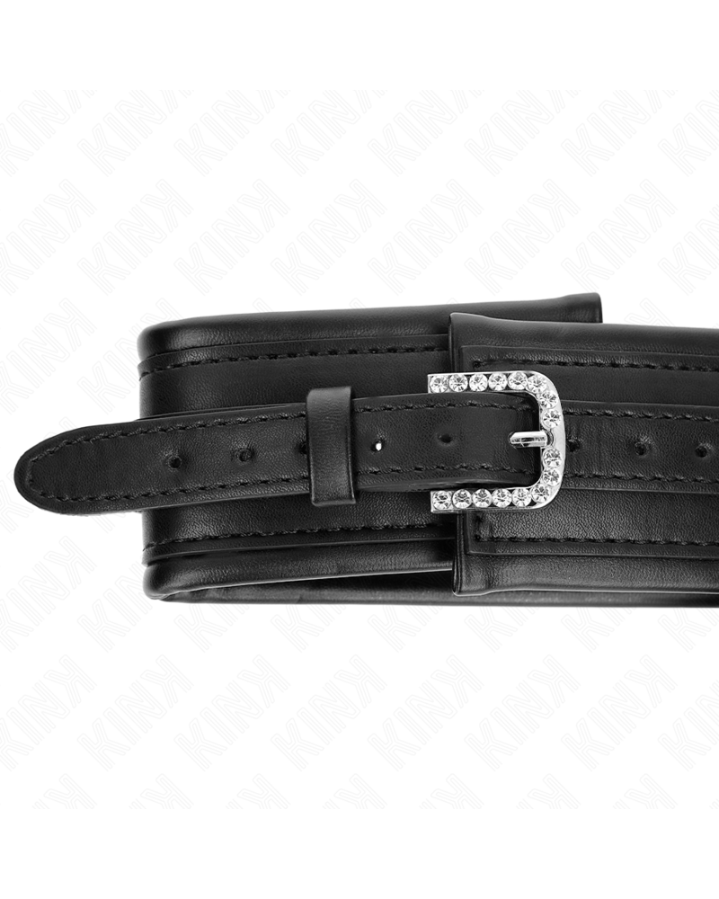 KINK - COLLANA CON CINTURINO CON FIBBIA LUCIDA 65 CM 48.5 CM X 5.3 CM