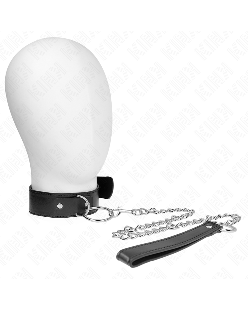 KINK - COLLARE MODELLO BASE CON GUINZAGLIO MODELLO 4 REGOLABILE 36-43 CM