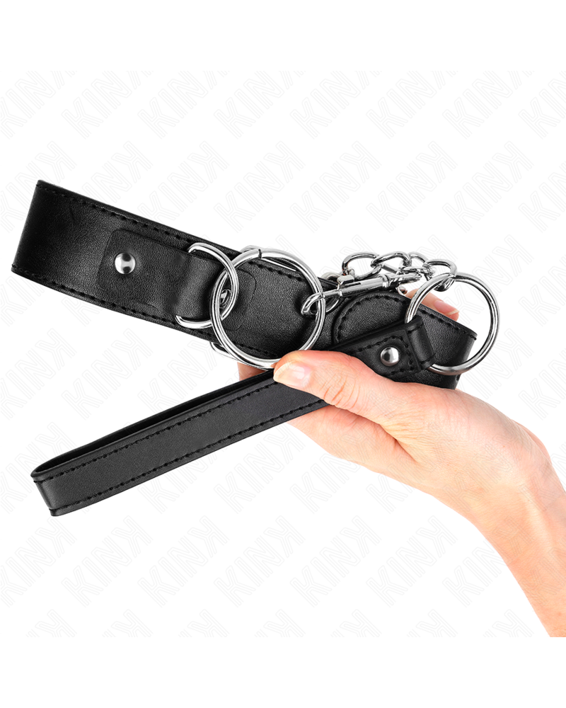 KINK - COLLARE MODELLO BASE CON GUINZAGLIO MODELLO 4 REGOLABILE 36-43 CM