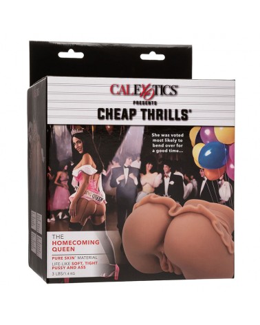 CALEXOTICS - LA REGINA DEL BENVENUTO DOPPIO MASTURBATORE REALISTICO CARAMELLO