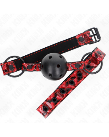 KINK - PALLA CON MOTIVO A DIAMANTI 4.5 CM GAG MODELLO 2 64.5 CM REGOLABILE 42-60 CM 2