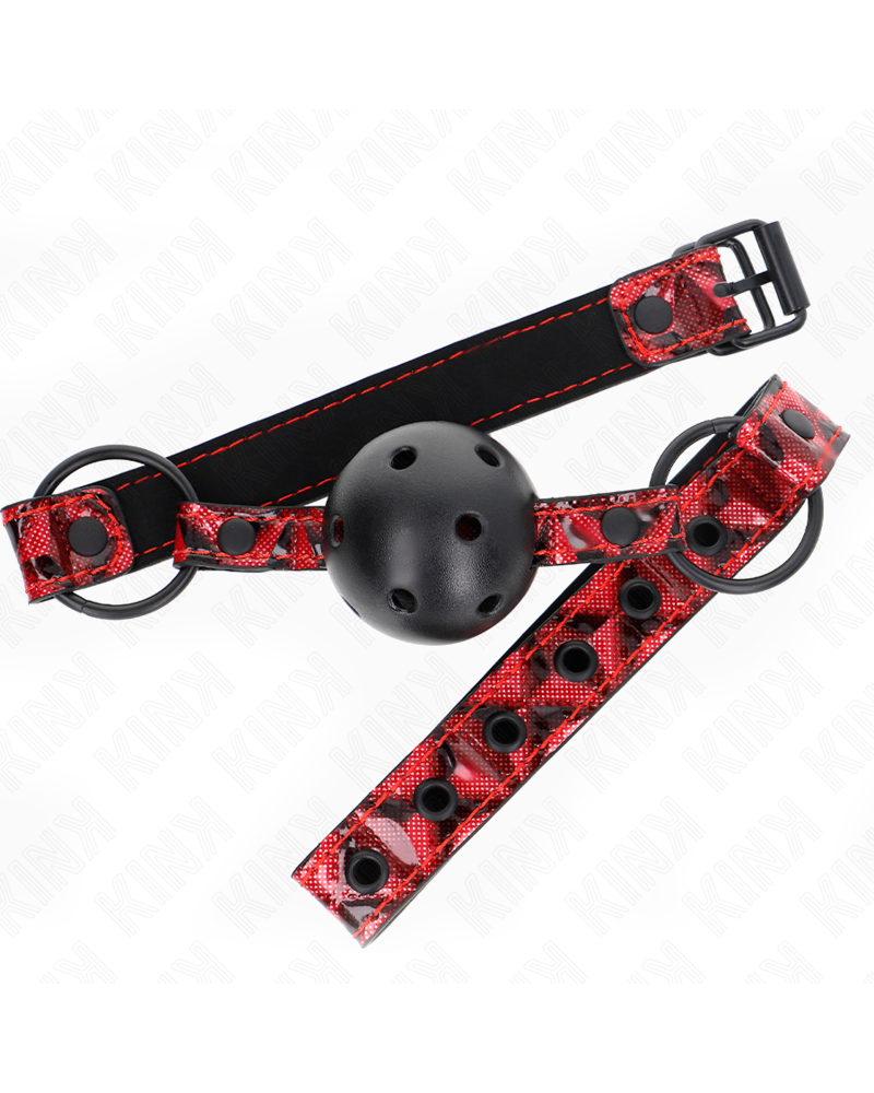 KINK - PALLA CON MOTIVO A DIAMANTI 4.5 CM GAG MODELLO 2 64.5 CM REGOLABILE 42-60 CM