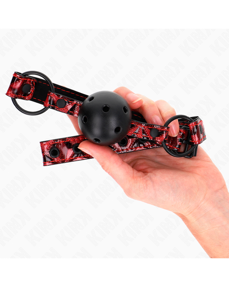 KINK - PALLA CON MOTIVO A DIAMANTI 4.5 CM GAG MODELLO 2 64.5 CM REGOLABILE 42-60 CM