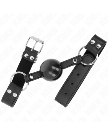 KINK - PALLA MORBIDA E SOLIDA BAVARO 4 CM CON CINTURINO IN SIMILPELLE 62 x 2,5 CM REGOLABILE 42-58 CM