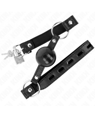 KINK - PALLA IN TPE NERA 4 CM GAG 60 x 2 CM 2