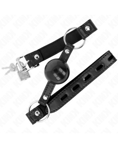 KINK - PALLA IN TPE NERA 4 CM GAG 60 x 2 CM