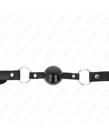 KINK - PALLA IN TPE NERA 4 CM GAG 60 x 2 CM