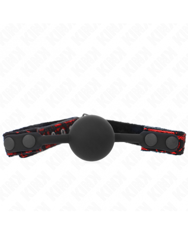 KINK - SFERA IN SILICONE SCANDALO 4 CM MODELLO GAG 1 65 x 2 CM