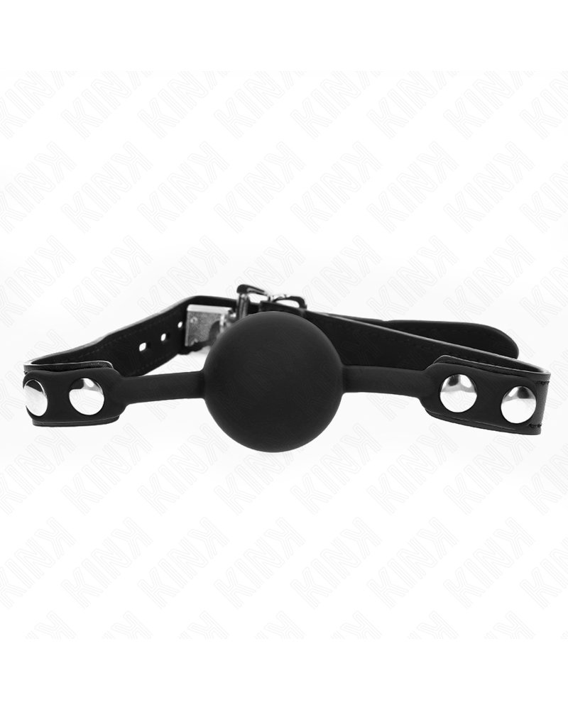KINK - MODELLO 1 PALLA IN SILICONE 4 CM GAG CON SERRATURA 60 x 2 CM