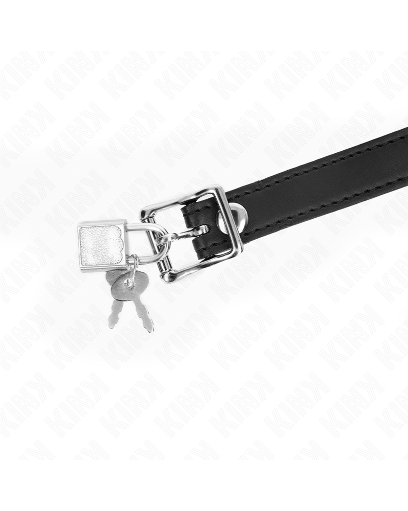 KINK - MODELLO 1 PALLA IN SILICONE 4 CM GAG CON SERRATURA 60 x 2 CM