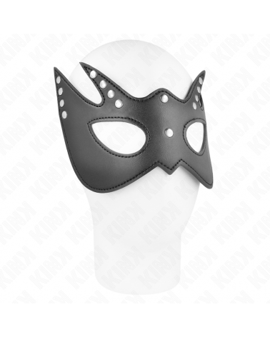 KINK - MASCHERA PIPISTRELLO CON RIVETTI 23 x 15 CM