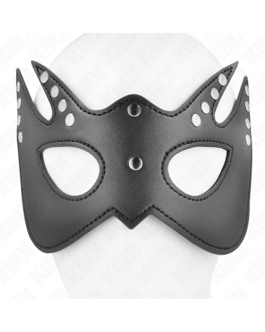 KINK - MASCHERA PIPISTRELLO CON RIVETTI 23 x 15 CM
