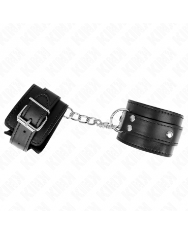 KINK - RESISTENZA DA POLSO CON 3 ANELLI A D REGOLABILE NERO 17,5-25 CM X 6 CM 2