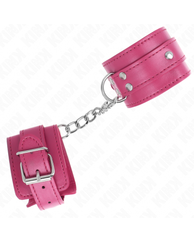 KINK - RESISTENZA DA POLSO CON 3 ANELLI A D REGOLABILE ROSA 17.5-25 CM X 6 CM